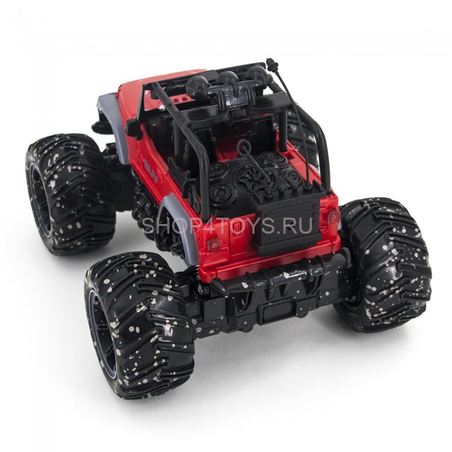 Радиоуправляемый красный джип ZC333 4x4 1:16 2.4G - 333-MUD14B Радиоуправляемый красный джип ZC333 4x4 1:16 2.4G - 333-MUD14B