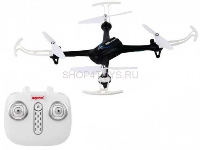 Радиоуправляемый квадрокоптер Syma X15A Black RTF 2.4G - SYMA-X15A-BLACK Радиоуправляемый квадрокоптер Syma X15A Black RTF 2.4G - SYMA-X15A-BLACK