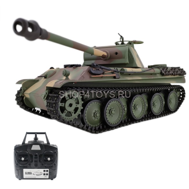 Радиоуправляемый танк Heng Long Panther Type G Original V7.0 масштаб 1:16 RTR 2.4G - 3879-1 V7.0 Радиоуправляемый танк Heng Long Panther Type G Original V7.0 масштаб 1:16 RTR 2.4G - 3879-1 V7.0