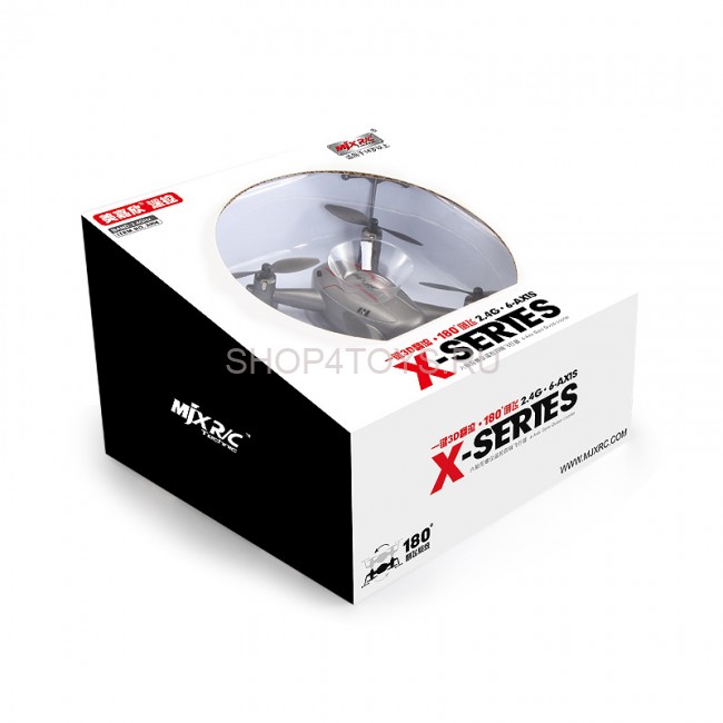 Радиоуправляемый  инверторный мини квадрокоптер MJX X904 RTF 2.4G - X904 Радиоуправляемый  инверторный мини квадрокоптер MJX X904 RTF 2.4G - X904