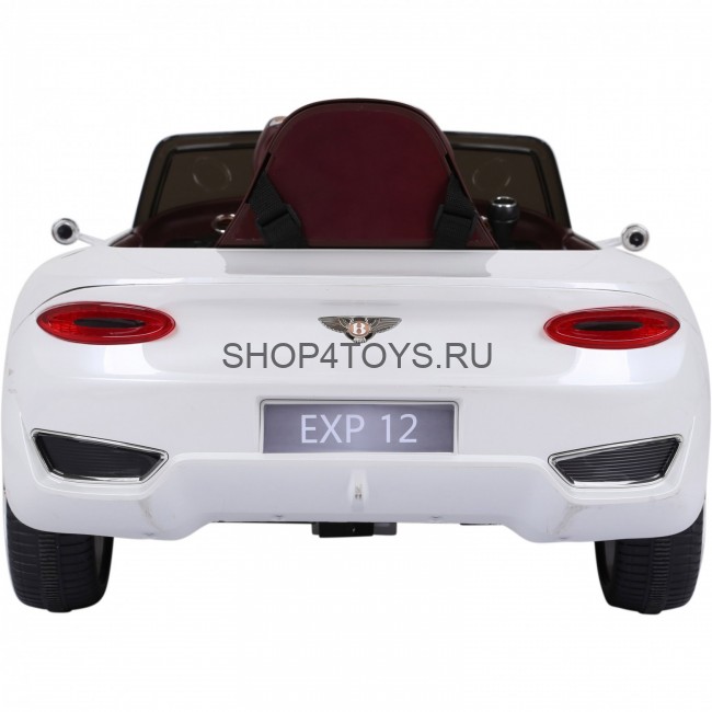 Детский электромобиль Bentley EXP12 White 12V - JE1166 Детский электромобиль Bentley EXP12 White 12V - JE1166
