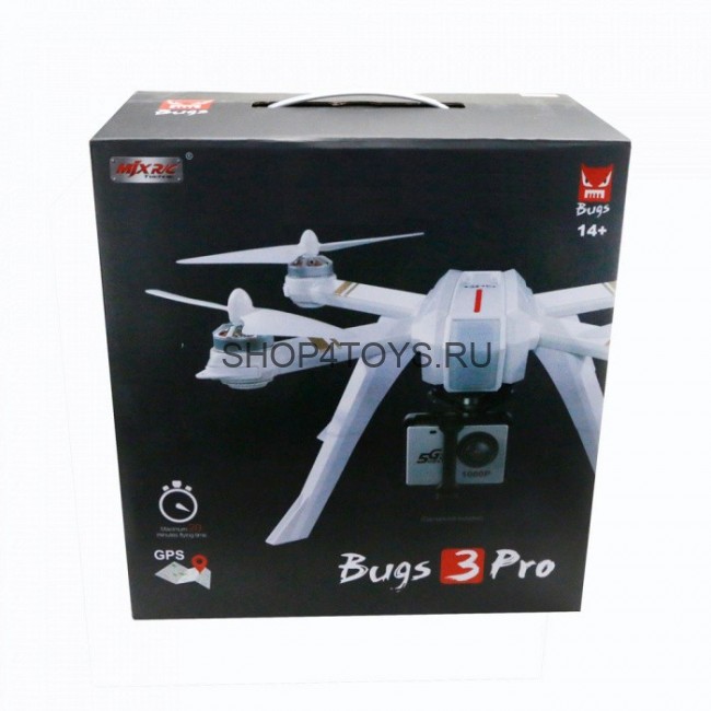 Радиоуправляемый квадрокоптер MJX Bugs 3 PRO FPV GPS RTF 2.4G - MJX-B3PRO-C6000 Радиоуправляемый квадрокоптер MJX Bugs 3 PRO FPV GPS RTF 2.4G - MJX-B3PRO-C6000