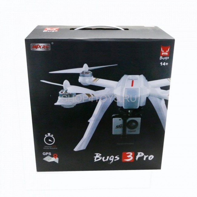 Радиоуправляемый квадрокоптер MJX Bugs 3 PRO FPV GPS RTF 2.4G - MJX-B3PRO-C6000 Радиоуправляемый квадрокоптер MJX Bugs 3 PRO FPV GPS RTF 2.4G - MJX-B3PRO-C6000