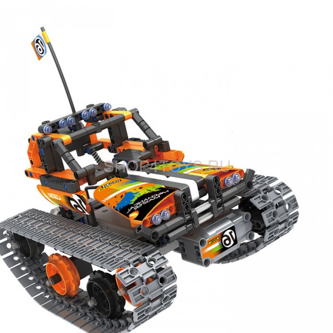 Радиоуправляемый конструктор QiHui "Stunt Car 3in1" (392 детали) - QH8016 Радиоуправляемый конструктор QiHui "Stunt Car 3in1" (392 детали) - QH8016