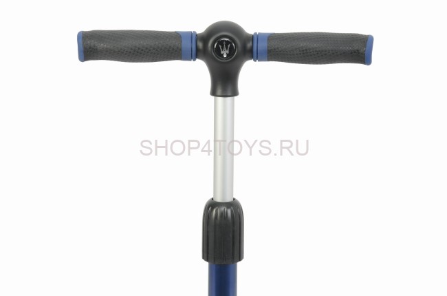 Трехколесный беговел-самокат Maserati с сиденьем - CLB-0140-WHITE