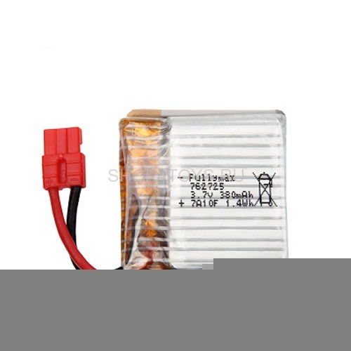 Аккумулятор 3,7V 380 mAh (для Syma X21) - X21-09