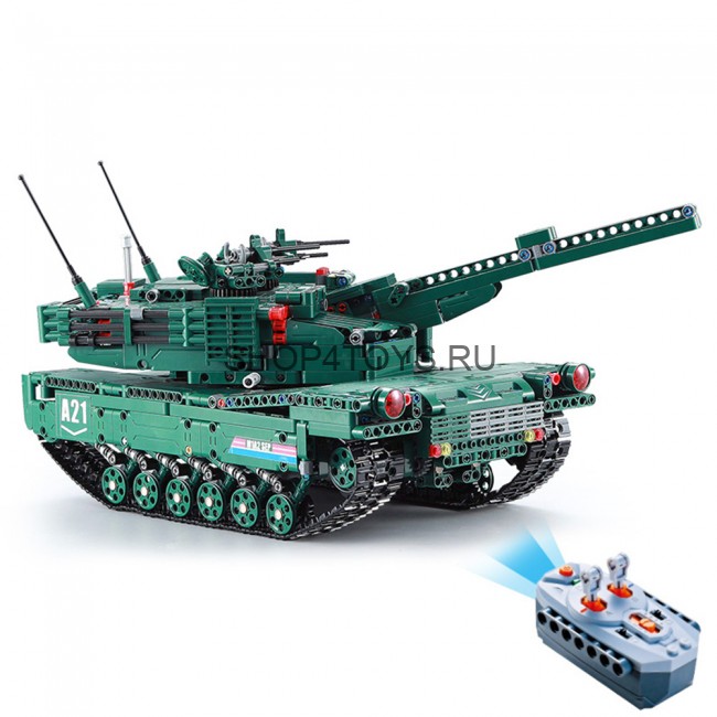 Конструктор Double E Cada Technics, Танк M1A2, 1498 деталей, пульт управления - C61001W Конструктор Double E Cada Technics, Танк M1A2, 1498 деталей, пульт управления - C61001W