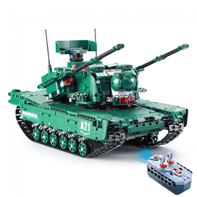 Конструктор Double E Cada Technics, Танк M1A2, 1498 деталей, пульт управления - C61001W Конструктор Double E Cada Technics, Танк M1A2, 1498 деталей, пульт управления - C61001W