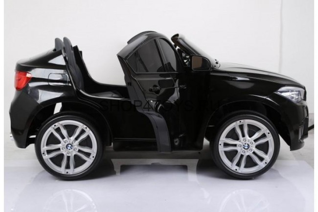 Детский электромобиль BMW X6M Black 12V - JJ2168 Детский электромобиль BMW X6M Black 12V - JJ2168
