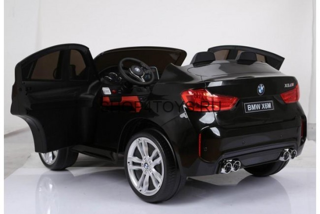 Детский электромобиль BMW X6M Black 12V - JJ2168 Детский электромобиль BMW X6M Black 12V - JJ2168