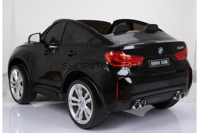 Детский электромобиль BMW X6M Black 12V - JJ2168 Детский электромобиль BMW X6M Black 12V - JJ2168