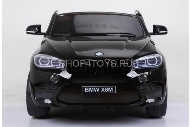 Детский электромобиль BMW X6M Black 12V - JJ2168 Детский электромобиль BMW X6M Black 12V - JJ2168