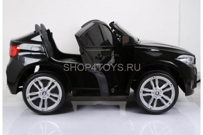 Детский электромобиль BMW X6M Black 12V - JJ2168 Детский электромобиль BMW X6M Black 12V - JJ2168
