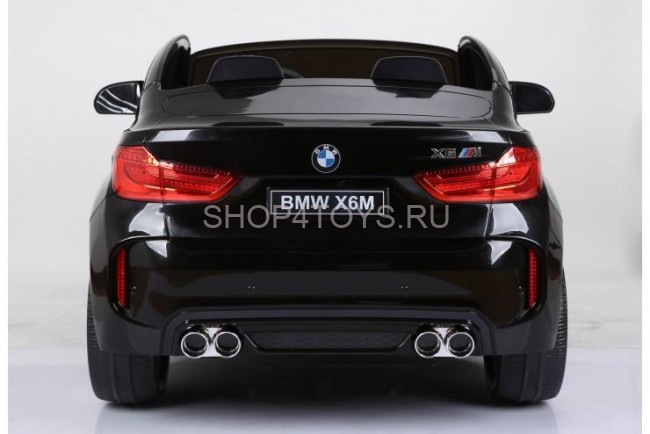 Детский электромобиль BMW X6M Black 12V - JJ2168 Детский электромобиль BMW X6M Black 12V - JJ2168