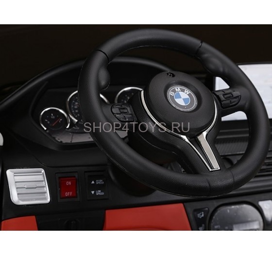 Детский электромобиль BMW X6M Black 12V - JJ2168 Детский электромобиль BMW X6M Black 12V - JJ2168