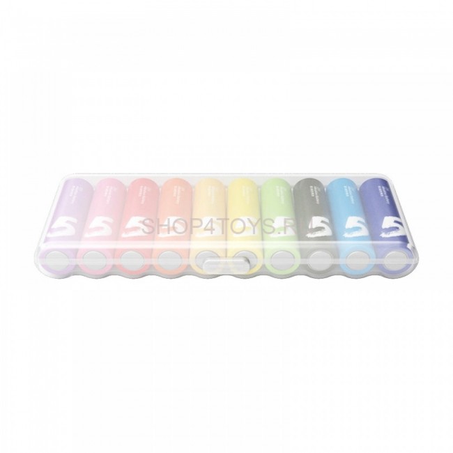 Батарейки Xiaomi ZI5 AA Mi Rainbow ALKALINE, 10 шт./уп. Батарейки Xiaomi ZI5 AA Mi Rainbow ALKALINE, 10 шт./уп.