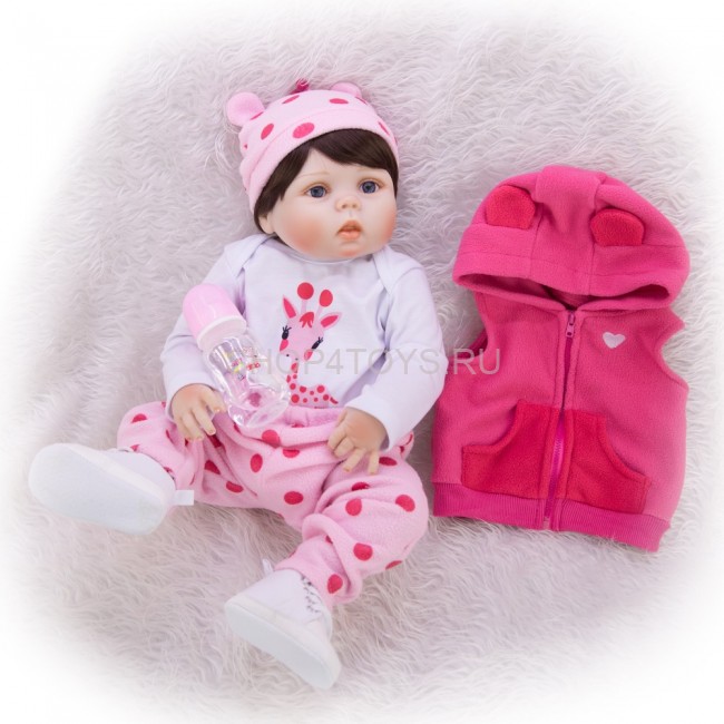 Реборн силиконовая девочка Элиза