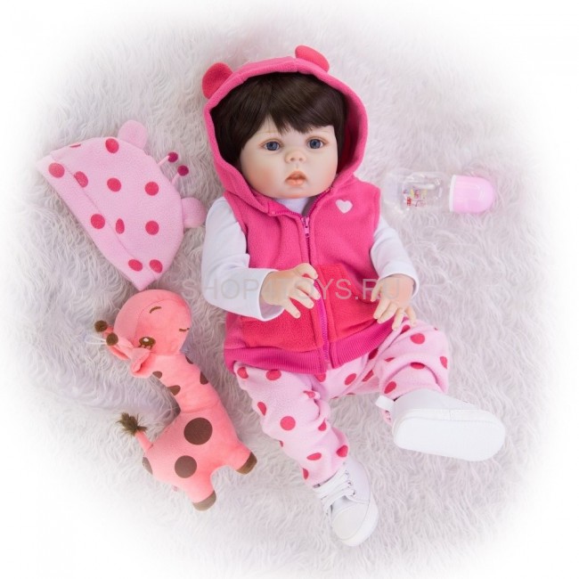 Реборн силиконовая девочка Элиза