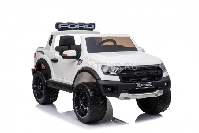 Детский электромобиль Ford Ranger Raptor - DK-F150R-WHITE Детский электромобиль Ford Ranger Raptor - DK-F150R-WHITE