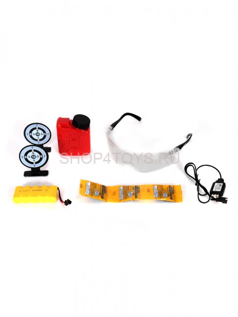 Пистолет-автомат 2в1 с гелевыми пулями (64 см, на аккумуляторе) - ZYB-B3338