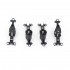 Крепление мотора для квадрокоптера MJX X102H - MJX-X10205