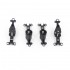 Крепление мотора для квадрокоптера MJX X102H - MJX-X10205
