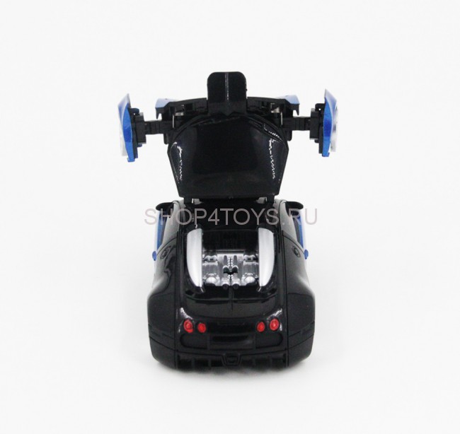 Радиоуправляемый трансформер, ползающий по стенам MZ Bugatti Veyron Blue 1:24 - 2815P-B Радиоуправляемый трансформер, ползающий по стенам MZ Bugatti Veyron Blue 1:24 - 2815P-B