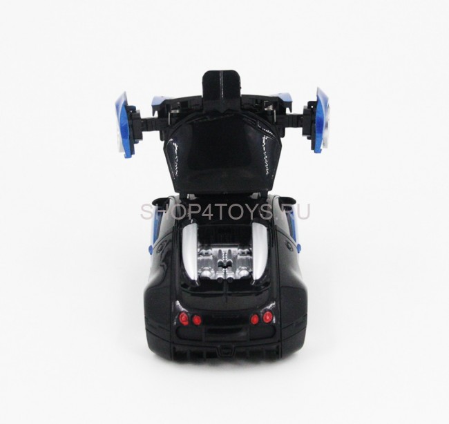Радиоуправляемый трансформер, ползающий по стенам MZ Bugatti Veyron Blue 1:24 - 2815P-B Радиоуправляемый трансформер, ползающий по стенам MZ Bugatti Veyron Blue 1:24 - 2815P-B