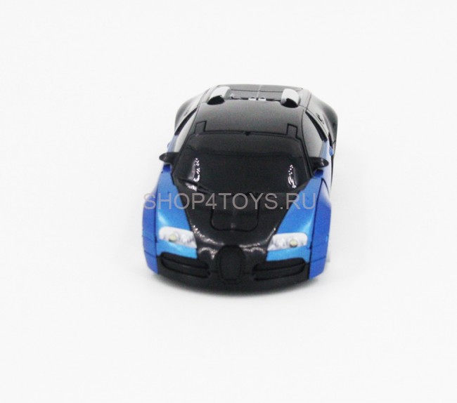 Радиоуправляемый трансформер, ползающий по стенам MZ Bugatti Veyron Blue 1:24 - 2815P-B Радиоуправляемый трансформер, ползающий по стенам MZ Bugatti Veyron Blue 1:24 - 2815P-B