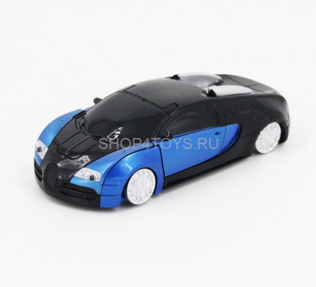 Радиоуправляемый трансформер, ползающий по стенам MZ Bugatti Veyron Blue 1:24 - 2815P-B Радиоуправляемый трансформер, ползающий по стенам MZ Bugatti Veyron Blue 1:24 - 2815P-B