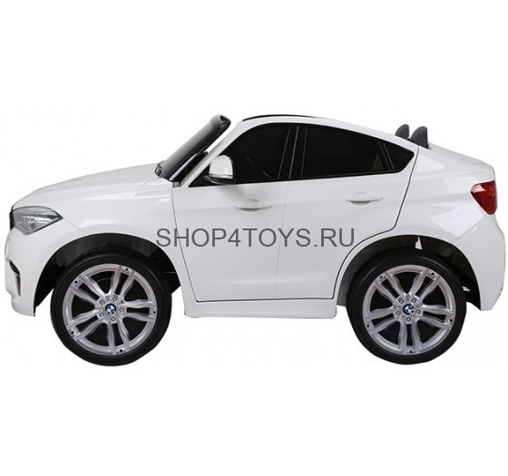 Детский электромобиль BMW X6M White 12V - JJ2168-W Детский электромобиль BMW X6M White 12V - JJ2168-W