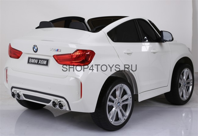 Детский электромобиль BMW X6M White 12V - JJ2168-W Детский электромобиль BMW X6M White 12V - JJ2168-W