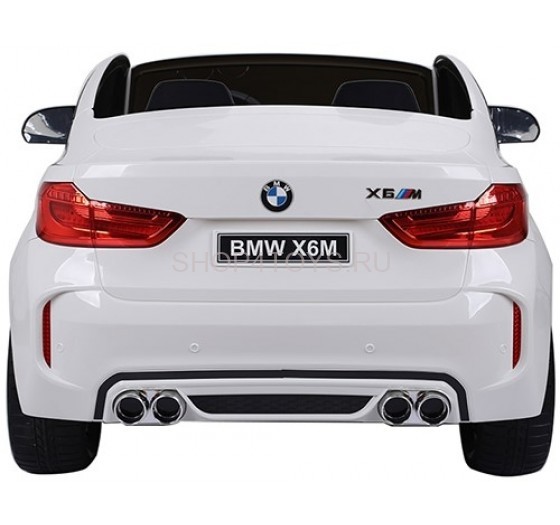 Детский электромобиль BMW X6M White 12V - JJ2168-W Детский электромобиль BMW X6M White 12V - JJ2168-W