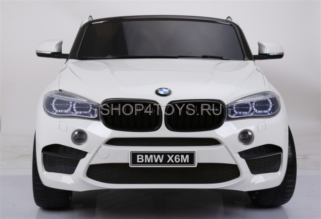 Детский электромобиль BMW X6M White 12V - JJ2168-W Детский электромобиль BMW X6M White 12V - JJ2168-W