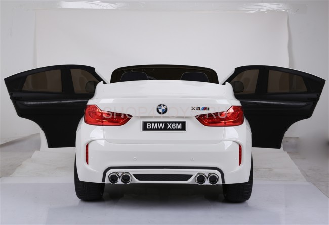 Детский электромобиль BMW X6M White 12V - JJ2168-W Детский электромобиль BMW X6M White 12V - JJ2168-W
