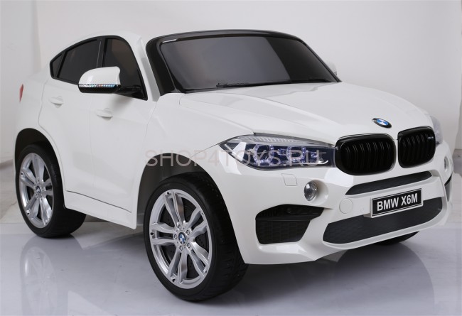 Детский электромобиль BMW X6M White 12V - JJ2168-W Детский электромобиль BMW X6M White 12V - JJ2168-W