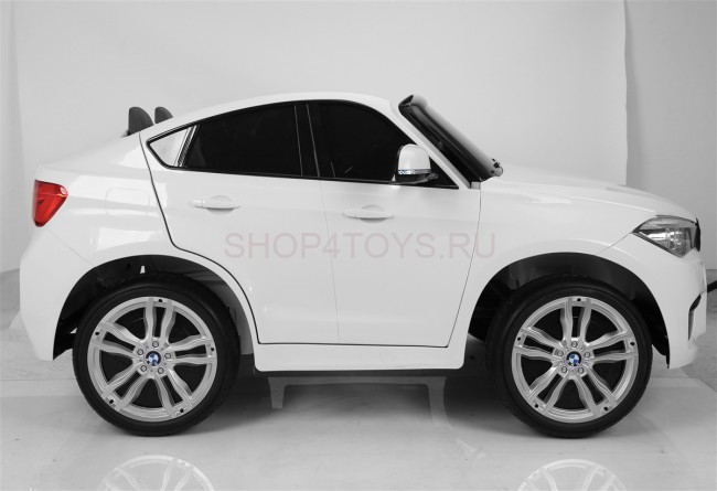 Детский электромобиль BMW X6M White 12V - JJ2168-W Детский электромобиль BMW X6M White 12V - JJ2168-W