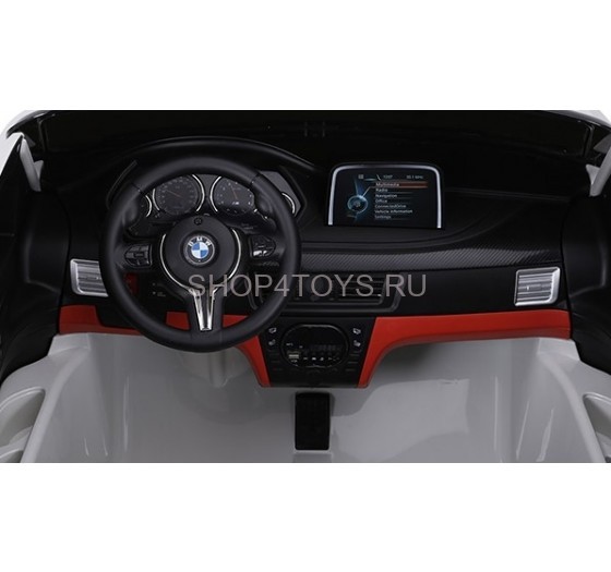 Детский электромобиль BMW X6M White 12V - JJ2168-W Детский электромобиль BMW X6M White 12V - JJ2168-W