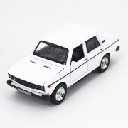 Металлическая модель Лада 2106 White (свет, звук, инерция) 1:32 - 82106D-12 Металлическая модель Лада 2106 White (свет, звук, инерция) 1:32 - 82106D-12