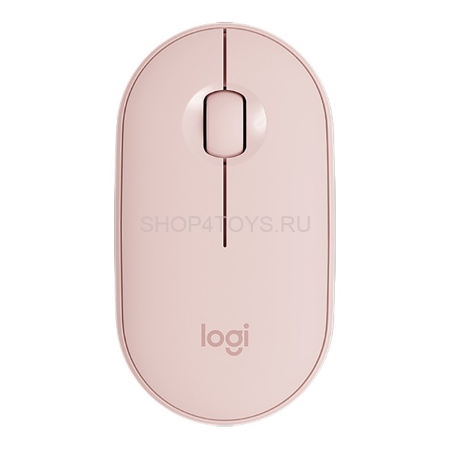 Беспроводная компактная мышь Logitech Pebble M350 Pink - 910-005575 Беспроводная компактная мышь Logitech Pebble M350 Pink - 910-005575