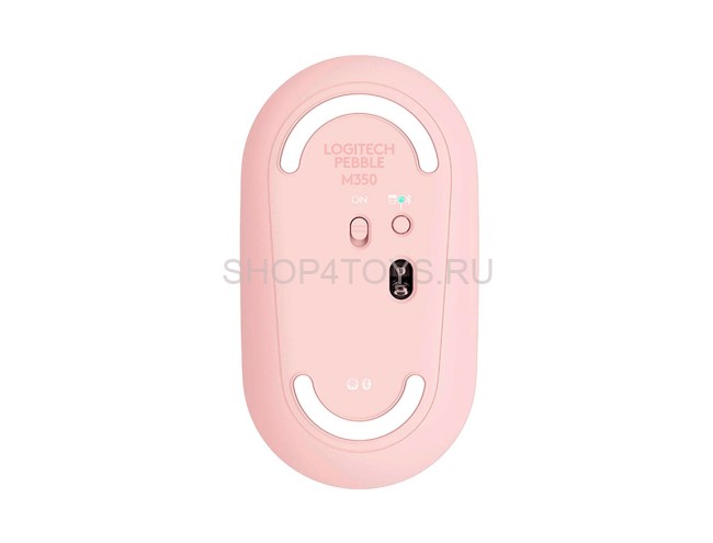 Беспроводная компактная мышь Logitech Pebble M350 Pink - 910-005575 Беспроводная компактная мышь Logitech Pebble M350 Pink - 910-005575