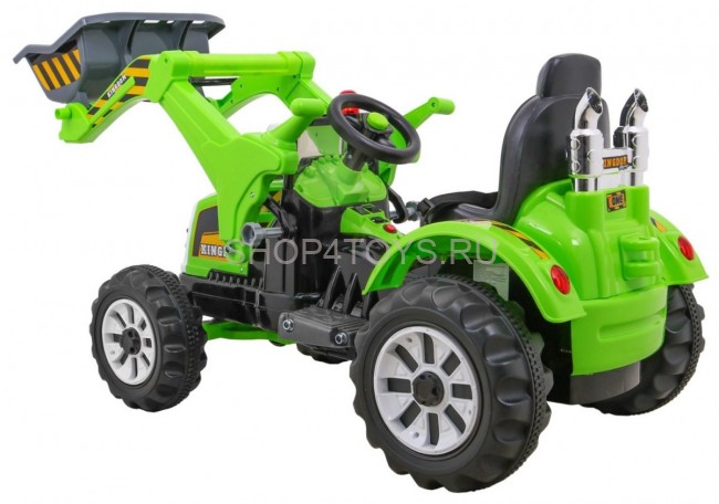 Детский электромобиль трактор на аккумуляторе 12V / зеленый - JS328A-GREEN Детский электромобиль трактор на аккумуляторе 12V / зеленый - JS328A-GREEN