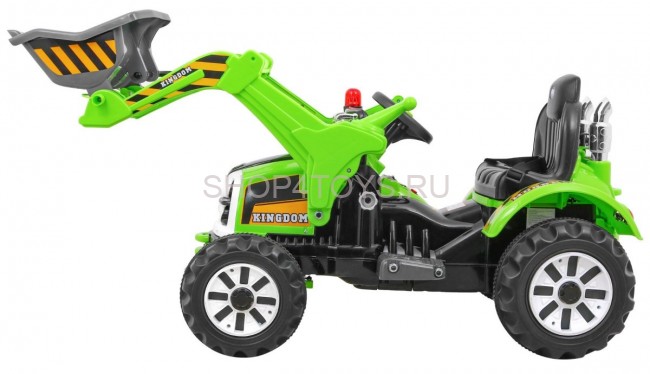 Детский электромобиль трактор на аккумуляторе 12V / зеленый - JS328A-GREEN Детский электромобиль трактор на аккумуляторе 12V / зеленый - JS328A-GREEN