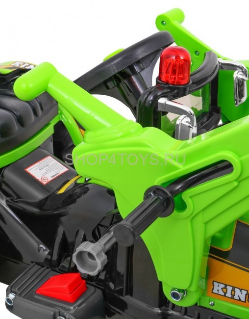 Детский электромобиль трактор на аккумуляторе 12V / зеленый - JS328A-GREEN Детский электромобиль трактор на аккумуляторе 12V / зеленый - JS328A-GREEN