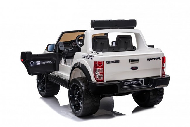 Детский электромобиль Ford Ranger Raptor Police с мигалками - DK-F150RP-WHITE Детский электромобиль Ford Ranger Raptor Police с мигалками - DK-F150RP-WHITE