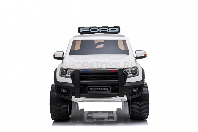Детский электромобиль Ford Ranger Raptor Police с мигалками - DK-F150RP-WHITE Детский электромобиль Ford Ranger Raptor Police с мигалками - DK-F150RP-WHITE