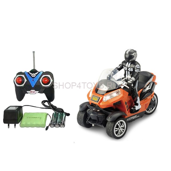 Радиоуправляемый мотоцикл Yuan Di Трицикл 1:10 - YD898-T55