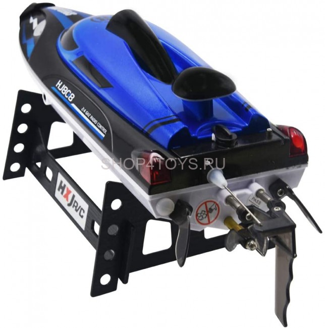 Радиоуправляемый катер Blue SpeedBoat (36 см, 25 км/ч, 2.4G) - HJ808-A2 Радиоуправляемый катер Blue SpeedBoat (36 см, 25 км/ч, 2.4G) - HJ808-A2