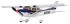 Радиоуправляемый самолет Top RC Cessna 182 400 class синий 965мм RTF 2.4G - TOP004C Радиоуправляемый самолет Top RC Cessna 182 400 class синий 965мм RTF 2.4G - TOP004C
