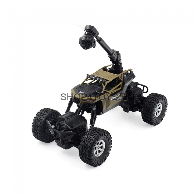 Радиоуправляемый краулер-амфибия Crazon Khaki Crawler 4WD c WiFi FPV камерой - 171604B Радиоуправляемый краулер-амфибия Crazon Khaki Crawler 4WD c WiFi FPV камерой - 171604B